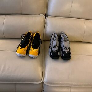 Nike Kids' Yellow and Gray Sneakers